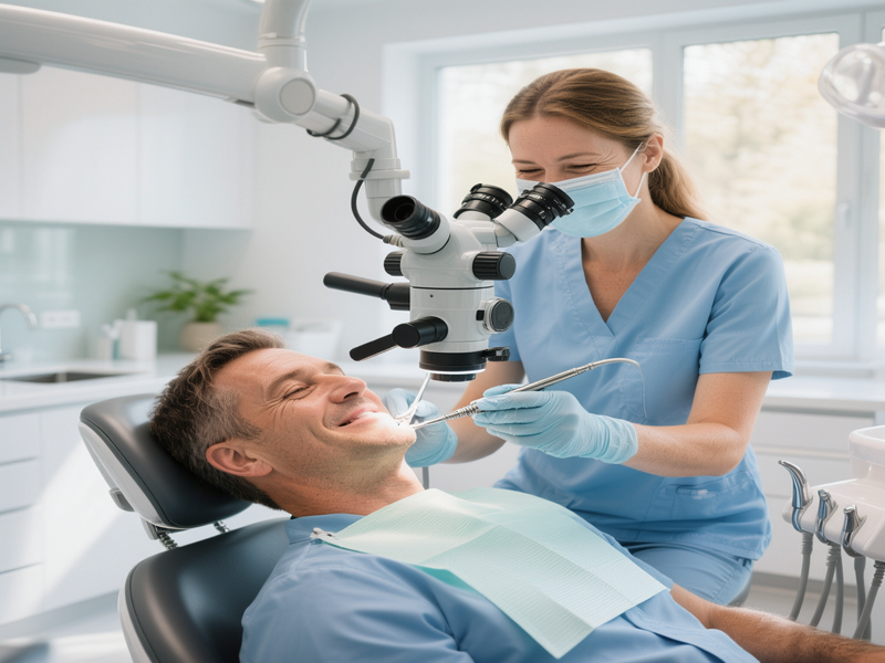 Root canal treatment by the best dentist in Hadapsar at Dr. Panjiar’s Multispeciality Dental Centre.