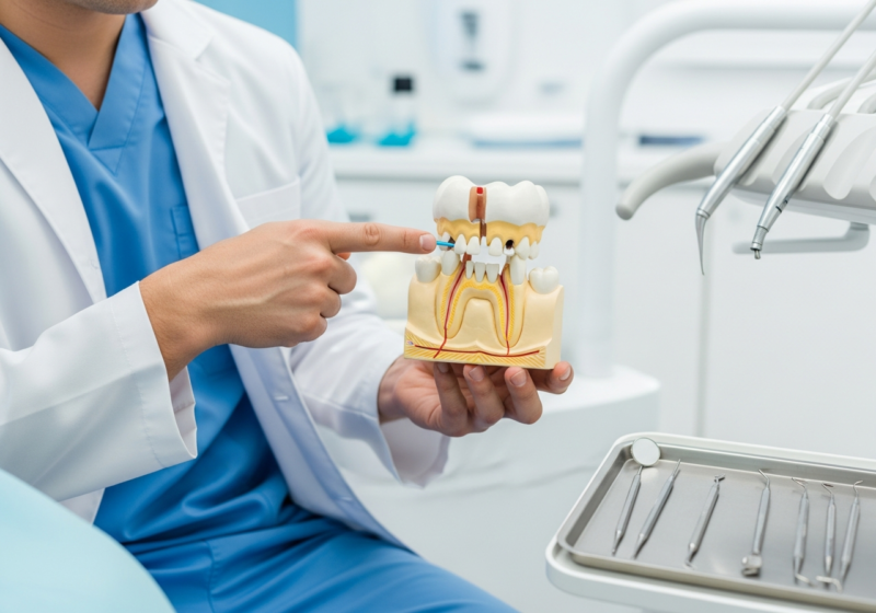 Dental bridge treatment at the Best Dental Clinic in Hadapsar