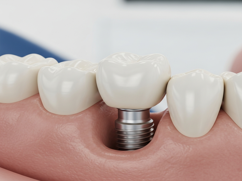 Dental implant tooth replacement at the Best Dental Clinic in Hadapsar