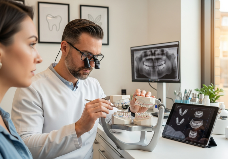 Prosthodontic bite restoration at the Best Dental Clinic in Hadapsar