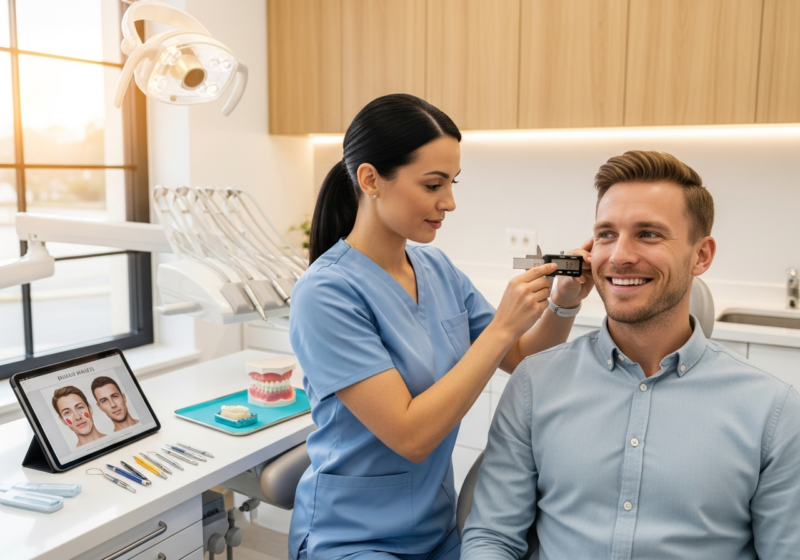 Smile designing analysis at the Best Dental Clinic in Hadapsar