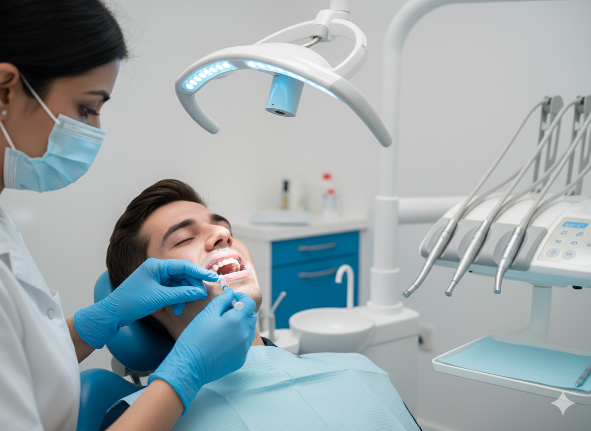 BEST DENTAL CLINIC IN HADAPSAR providing professional teeth whitening treatment