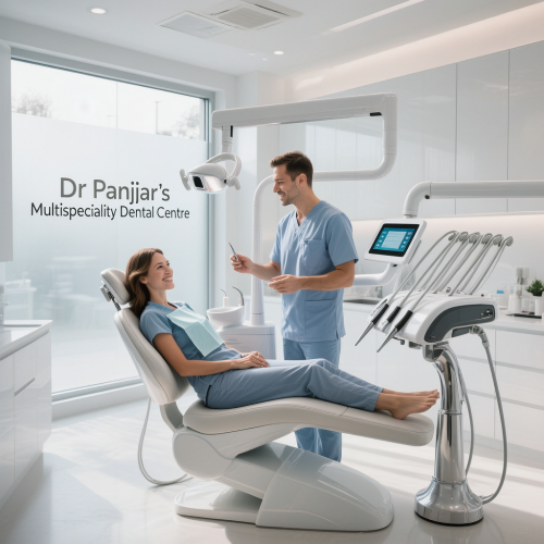 Digital Smile Design consultation at the best dentist in Hadapsar clinic