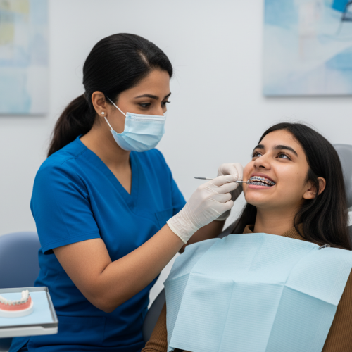 BEST DENTAL CLINIC IN HADAPSAR providing braces and clear aligner treatment
