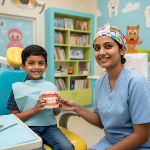 Best Dentist in Hadapsar providing gentle pediatric dental treatment