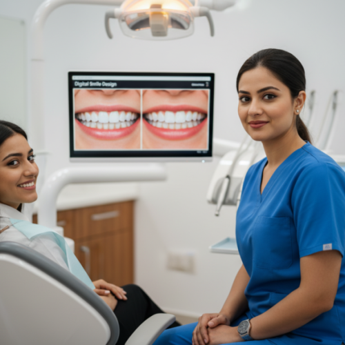 Best Dentist in Hadapsar performing professional smile designing treatment