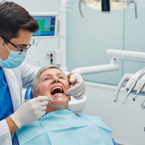 Complete denture fitting at the Best Dental Clinic in Hadapsar