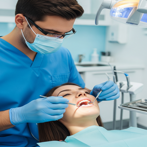 Routine dental checkup at the Best Dental Clinic in Hadapsar