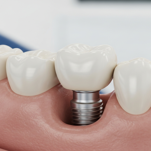 Dental implant tooth replacement at the Best Dental Clinic in Hadapsar