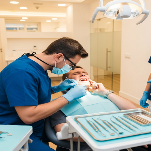 Emergency dental treatment provided at the Best Dental Clinic in Hadapsar