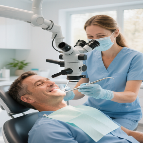 Root canal treatment by the best dentist in Hadapsar at Dr. Panjiar’s Multispeciality Dental Centre.