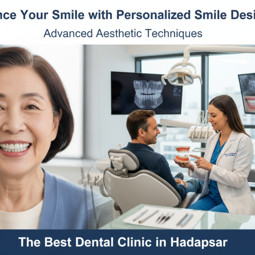 Smile designing treatment at the Best Dental Clinic in Hadapsar
